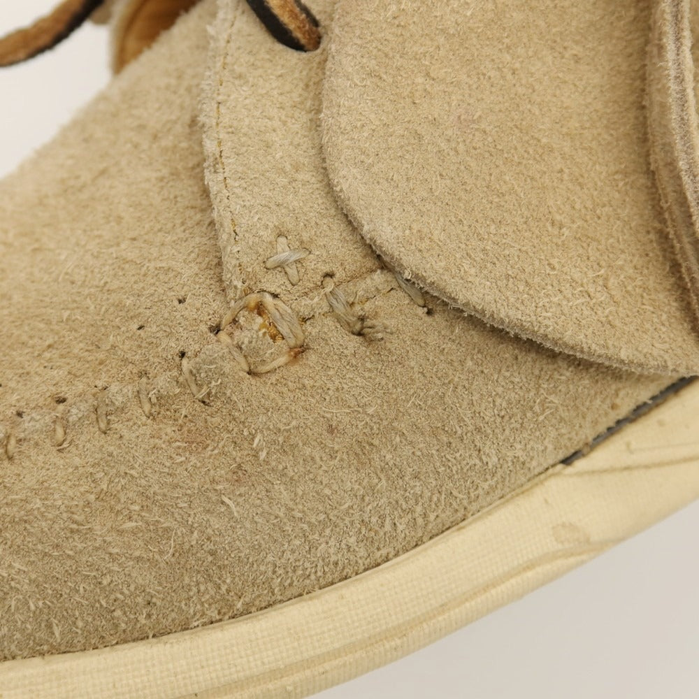 【中古】ビズビム VISVIM スエード モカシン ベージュ【サイズUS9.5】【 状態ランクC 】【 メンズ 】