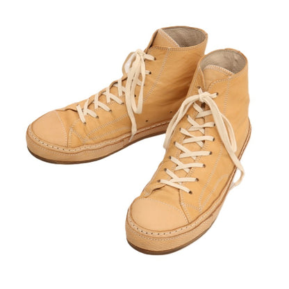 【中古】エンダースキーマ Hender Scheme レザー スニーカー ベージュブラウン【サイズ5】【 状態ランクC 】【 メンズ 】