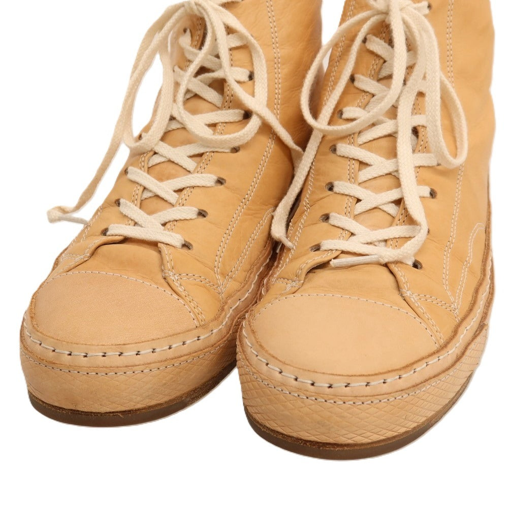 【中古】エンダースキーマ Hender Scheme レザー スニーカー ベージュブラウン【サイズ5】【 状態ランクC 】【 メンズ 】