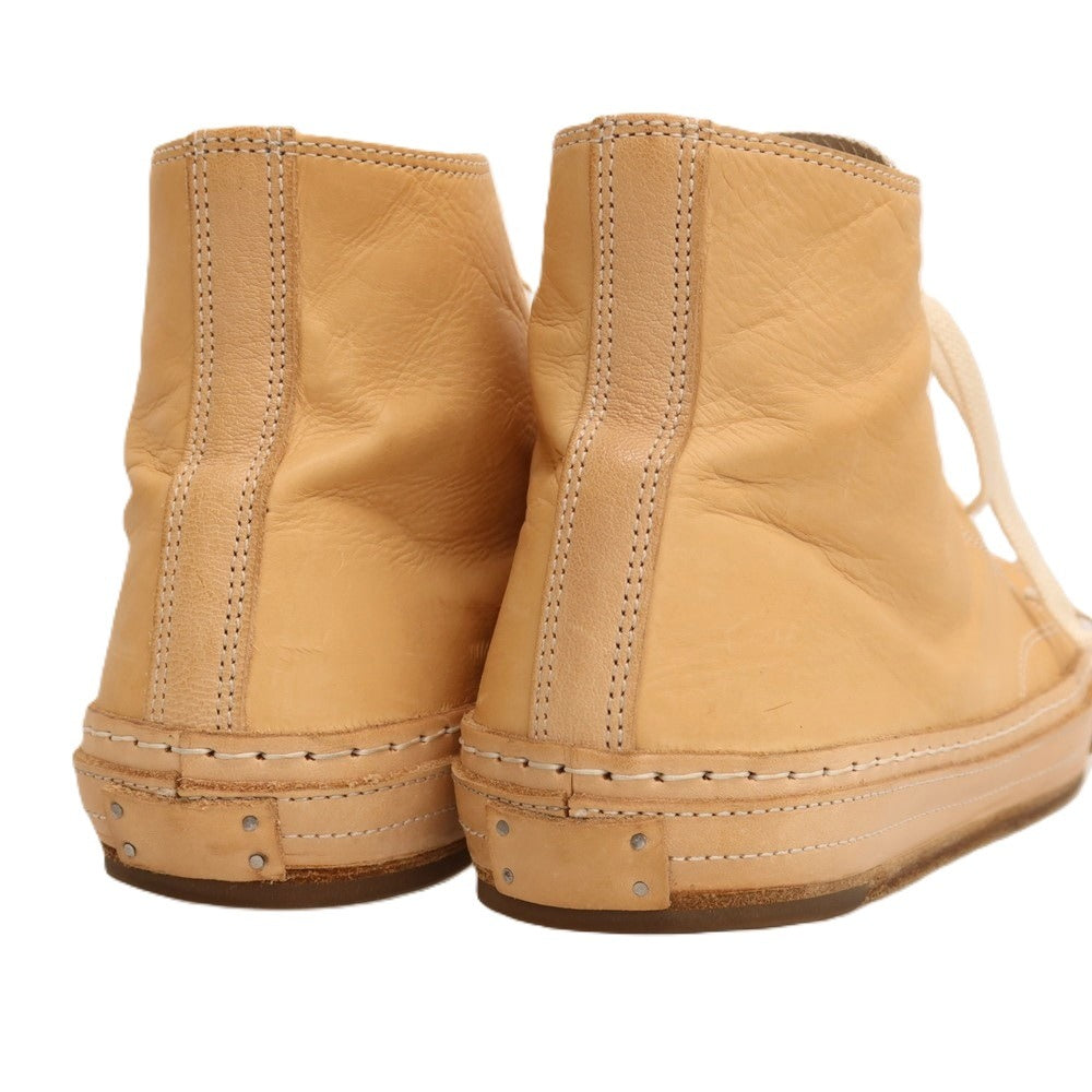 【中古】エンダースキーマ Hender Scheme レザー スニーカー ベージュブラウン【サイズ5】【 状態ランクC 】【 メンズ 】