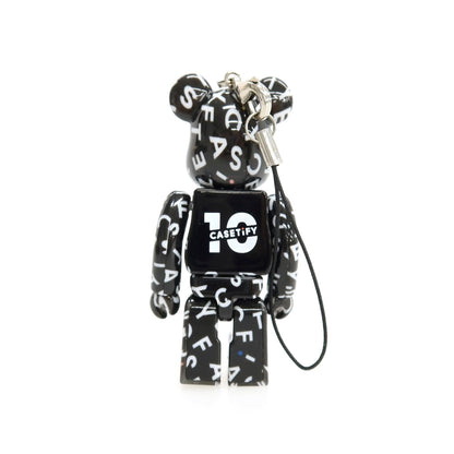 【中古】ケースティファイ CASETiFY × BE@RBRICK 10周年記念 フィギュア ブラックxホワイト【サイズ400％ &amp; 100%】【 状態ランクA 】【 メンズ 】
