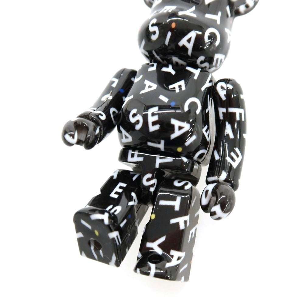 【中古】ケースティファイ CASETiFY × BE@RBRICK 10周年記念 フィギュア ブラックxホワイト【サイズ400％ &amp; 100%】【 状態ランクA 】【 メンズ 】