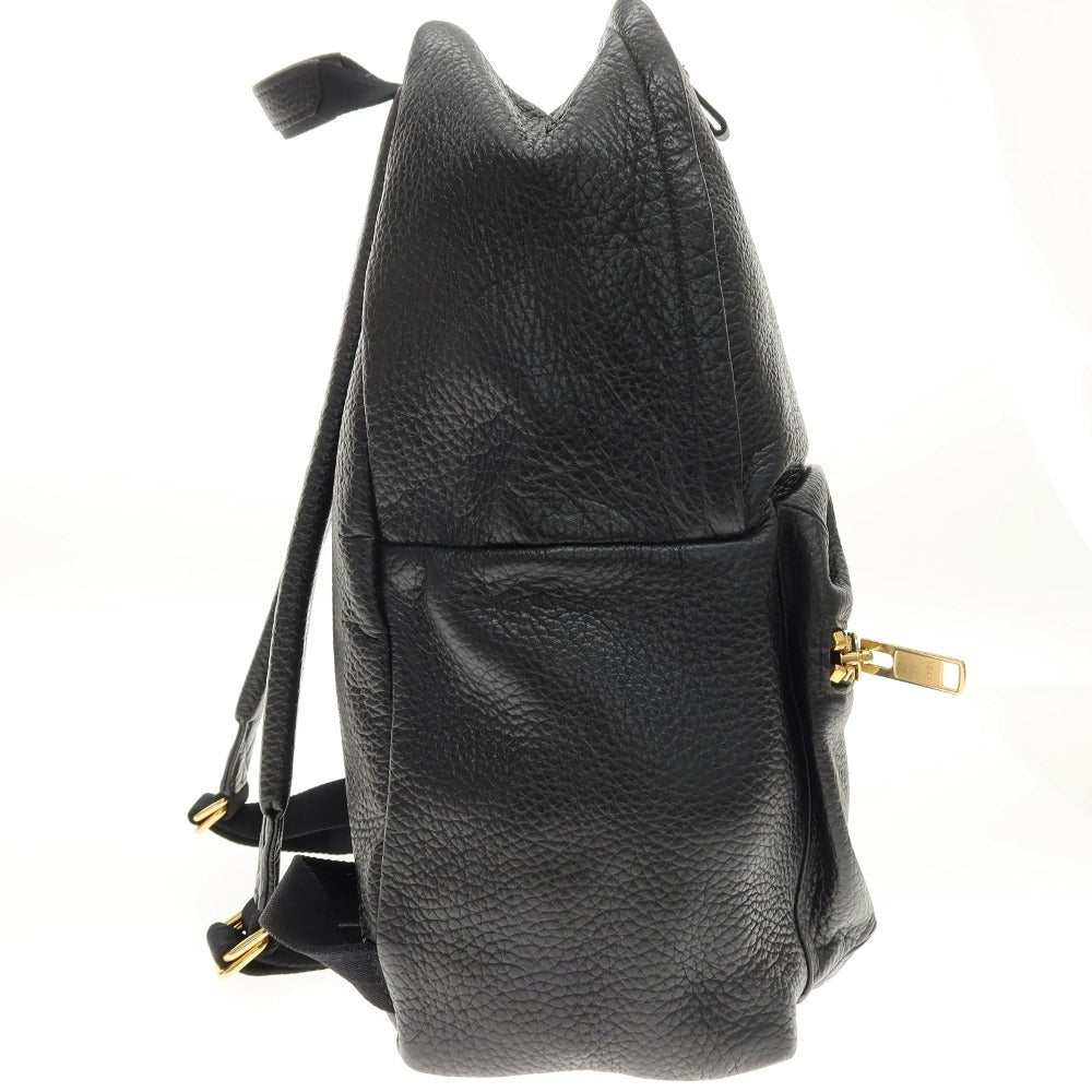 【中古】ゴーゴーニーゴーギャラリー 5525gallery × PORTER レザー バックパック・リュック ブラック【 状態ランクB 】【 メンズ 】