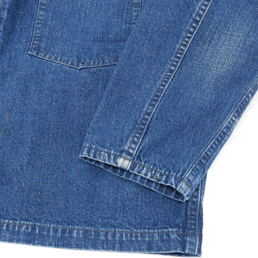 【中古】ア プレッセ A.PRESSE コットン US NAVY デニムジャケット ブルー【サイズ2】【 状態ランクB 】【 メンズ 】