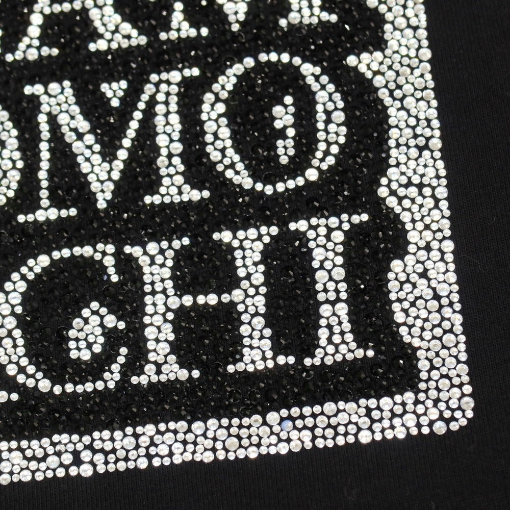 【中古】ブラックアイパッチ BlackEyePatch × Team Tomodachi コットン ラインストーン クルーネック 半袖Ｔシャツ ブラック【サイズM】【 状態ランクA 】【 メンズ 】