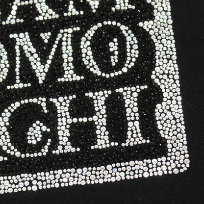 【中古】ブラックアイパッチ BlackEyePatch × Team Tomodachi コットン ラインストーン クルーネック 半袖Ｔシャツ ブラック【サイズM】【 状態ランクA 】【 メンズ 】