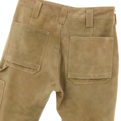 【中古】ノンネイティブ nonnative 2026年春夏 ゴートレザー スエード ペインターパンツ ワークパンツ ベージュ【サイズ1】【 状態ランクA 】【 メンズ 】