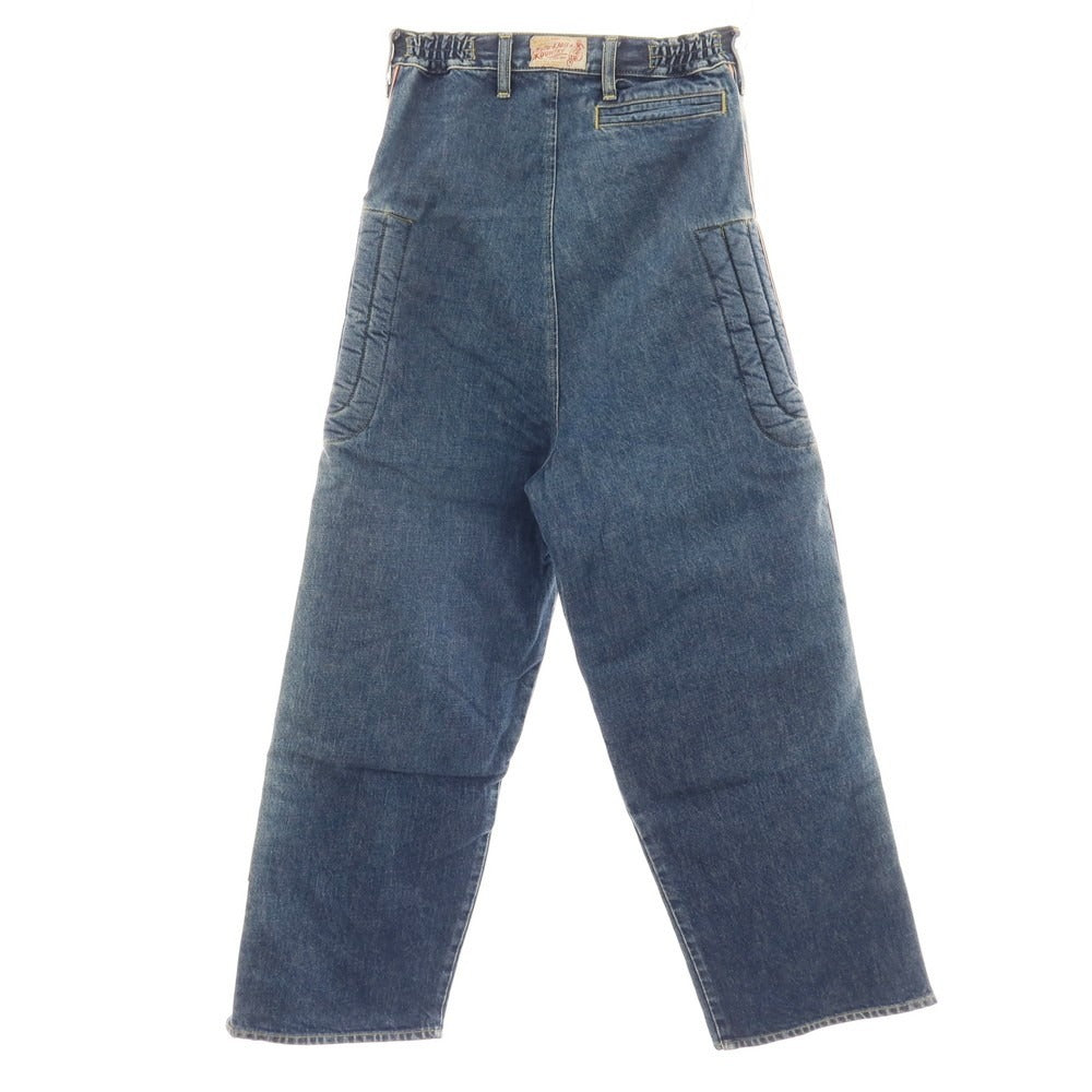【中古】キャピタル KAPITAL KOUNTRY モトクロスパンツ デニムパンツ ジーンズ ブルー【サイズ2】【 状態ランクB 】【 メンズ 】