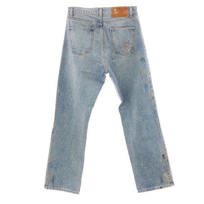 【中古】チェリー ロサンゼルス Cherry Los Angeles コットン ペイントスプラッター デニムパンツ ジーンズ ブルー【サイズ30】【 状態ランクB 】【 メンズ 】