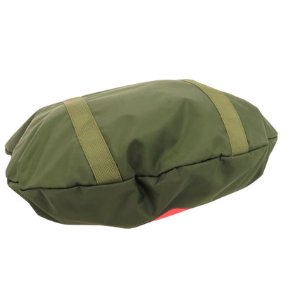 【中古】ヒューマンメイド HUMAN MADE ナイロン ヘルメットバッグ トートバッグ オリーブグリーン【 状態ランクB 】【 メンズ 】