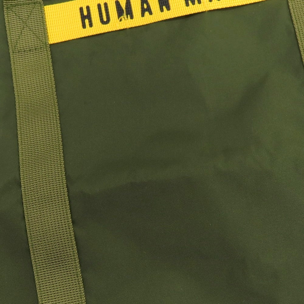 【中古】ヒューマンメイド HUMAN MADE ナイロン ヘルメットバッグ トートバッグ オリーブグリーン【 状態ランクB 】【 メンズ 】
