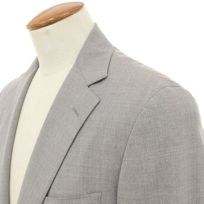 【中古】ベルベスト Belvest TOMORROWLAND別注 ストレッチ ウール 2つボタンスーツ ライトグレー【サイズ48】【 状態ランクC 】【 メンズ 】