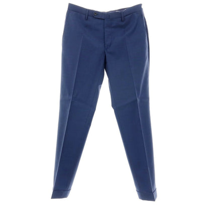 【中古】インコテックス INCOTEX SUPER100’S ウール ドレススラックスパンツ ネイビーxブラック【サイズ46】【 状態ランクB 】【 メンズ 】