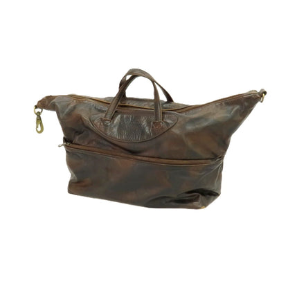 【中古】ジャスエムビー JAS.M.B 3way レザー ウィングトラベラーバッグ ショルダーバッグ ダークブラウン【 状態ランクD 】【 メンズ 】