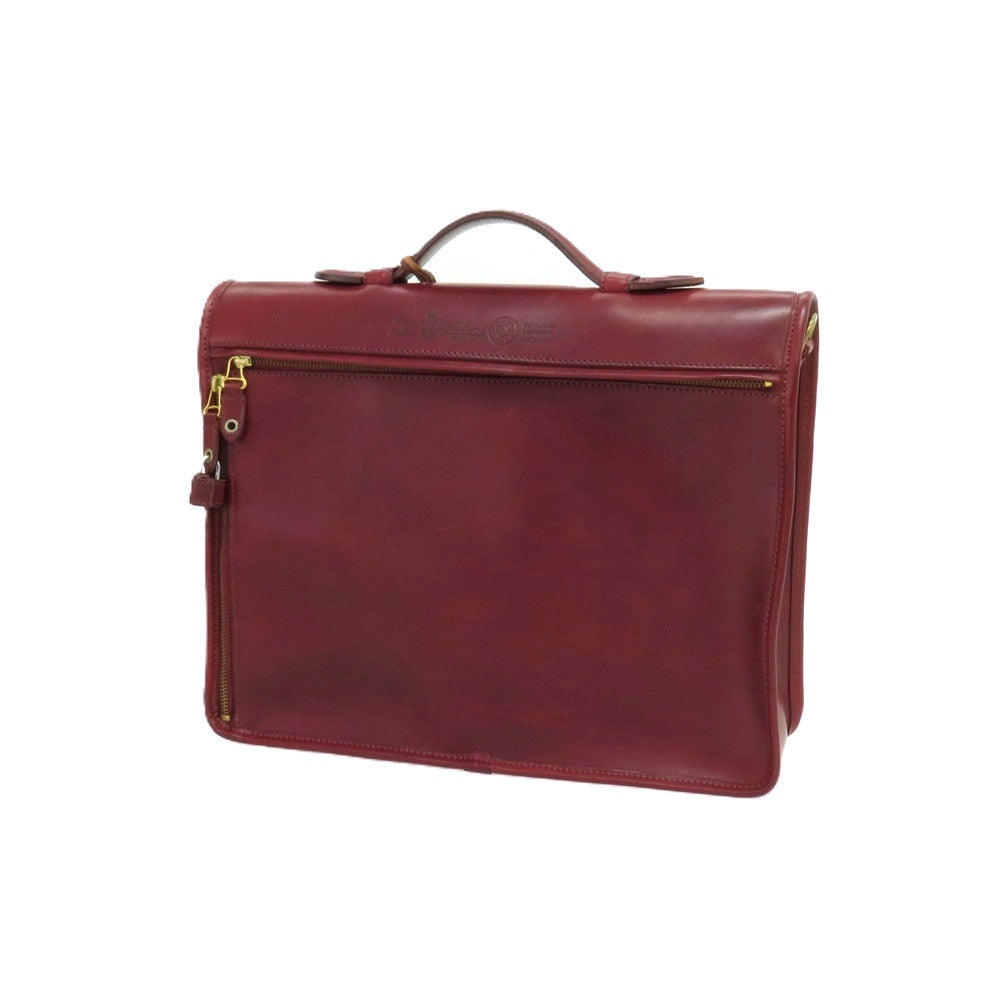 【中古】フェリージ Felisi 1811 2way レザー ブリーフケース ボルドー【 状態ランクB 】【 メンズ 】