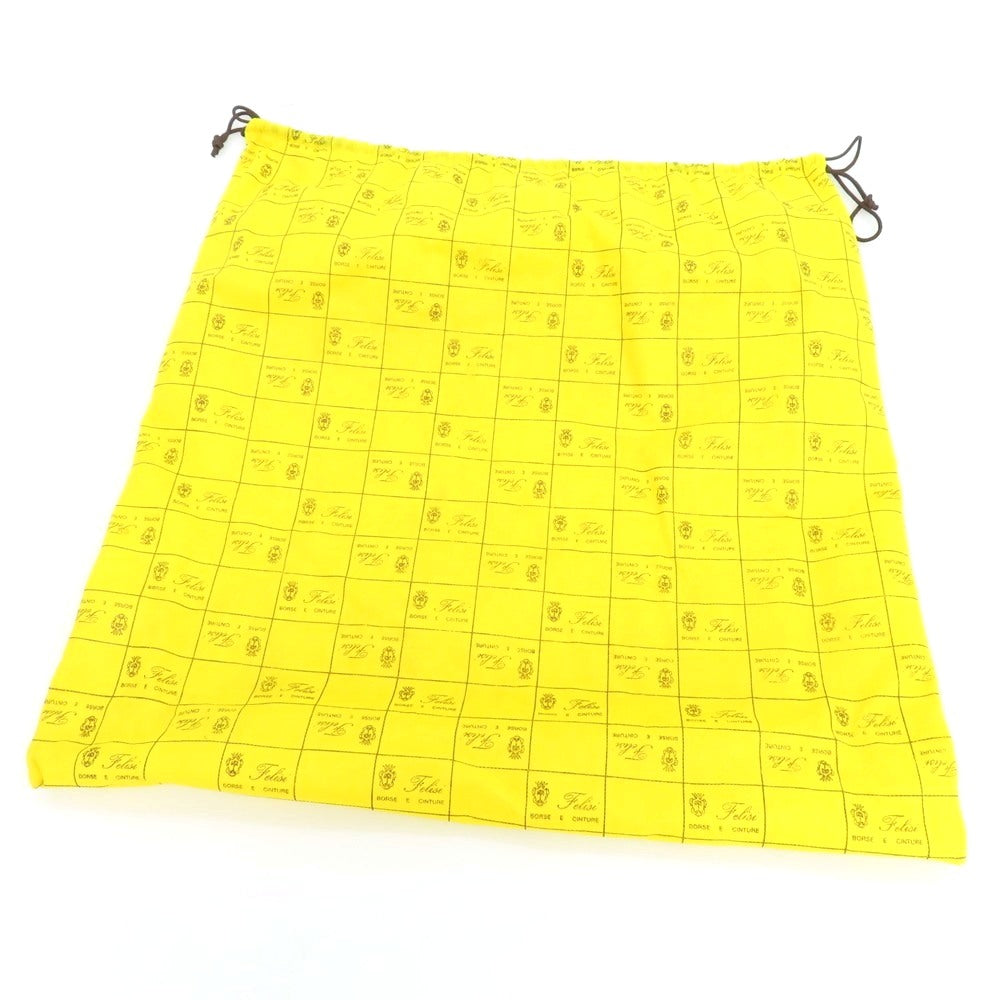 【中古】フェリージ Felisi 1811 2way レザー ブリーフケース ボルドー【 状態ランクB 】【 メンズ 】