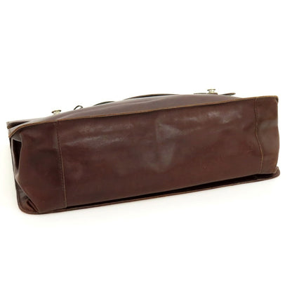 【中古】フェリージ Felisi 1934 レザー ブリーフケース ダークブラウン【 状態ランクC 】【 メンズ 】