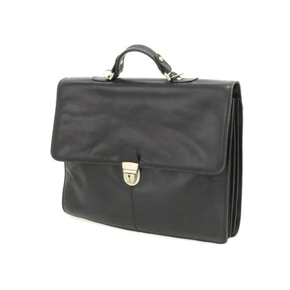 【中古】ラ バガジェリー LA BAGAGERIE 2way レザー ブリーフケース ブラック【 状態ランクD 】【 メンズ 】
