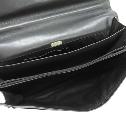 【中古】ラ バガジェリー LA BAGAGERIE 2way レザー ブリーフケース ブラック【 状態ランクD 】【 メンズ 】