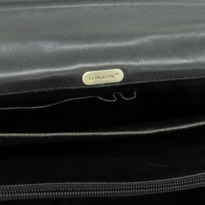【中古】ラ バガジェリー LA BAGAGERIE 2way レザー ブリーフケース ブラック【 状態ランクD 】【 メンズ 】