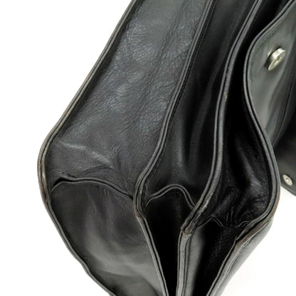 【中古】ラ バガジェリー LA BAGAGERIE 2way レザー ブリーフケース ブラック【 状態ランクD 】【 メンズ 】