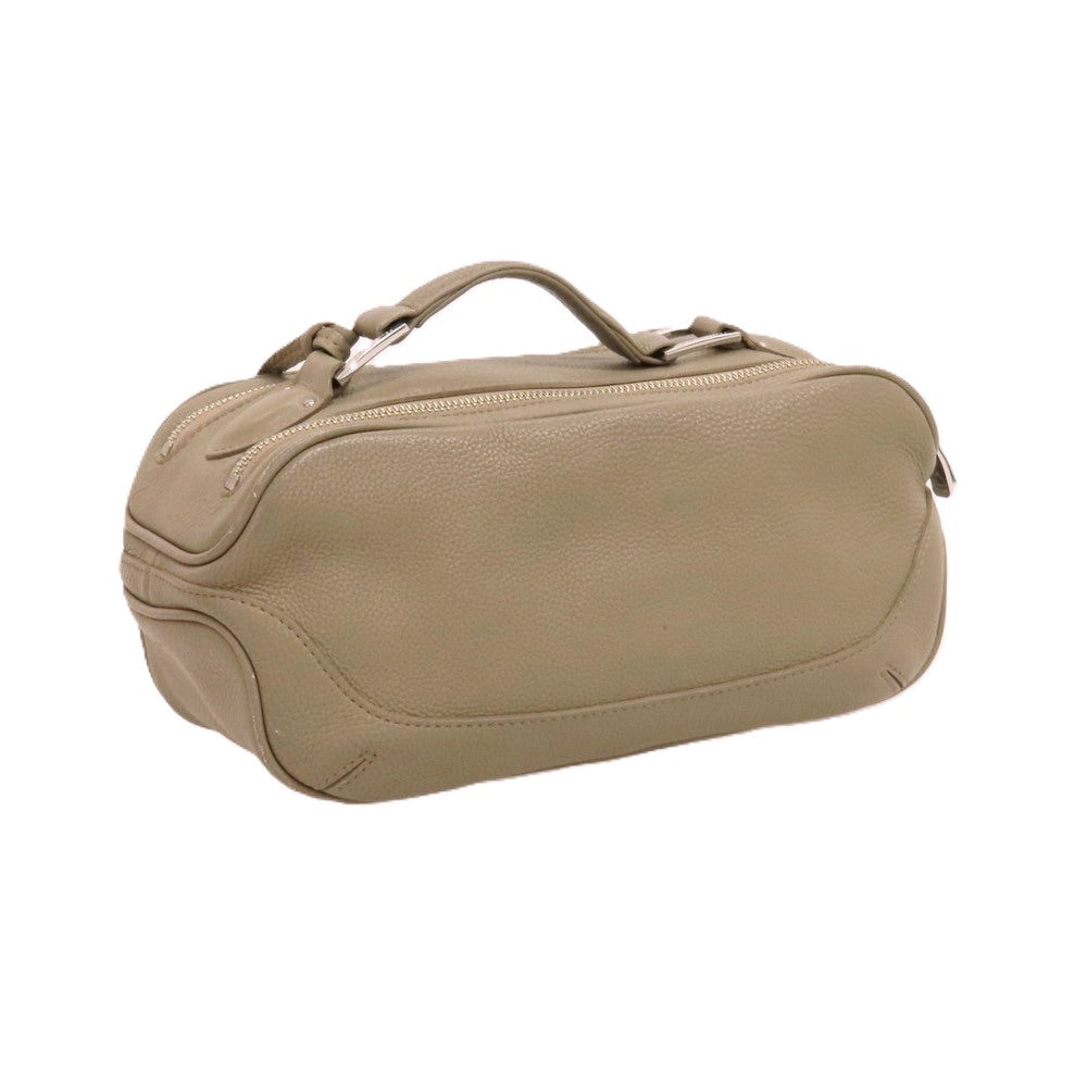 【中古】ペッレモルビダ PELLE MORBIDA シュリンクレザー メイデンボヤージュシリーズ セカンドバッグ グレージュ【 状態ランクC 】【 メンズ 】