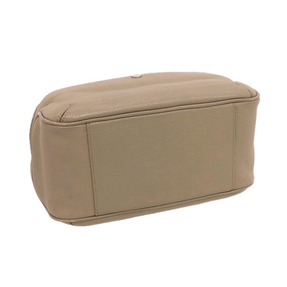 【中古】ペッレモルビダ PELLE MORBIDA シュリンクレザー メイデンボヤージュシリーズ セカンドバッグ グレージュ【 状態ランクC 】【 メンズ 】
