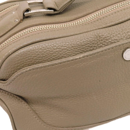 【中古】ペッレモルビダ PELLE MORBIDA シュリンクレザー メイデンボヤージュシリーズ セカンドバッグ グレージュ【 状態ランクC 】【 メンズ 】
