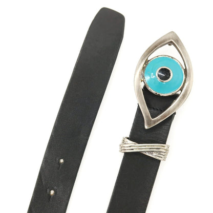 【中古】ジョルジオアルマーニ GIORGIO ARMANI レザー ベルト ブラック【 状態ランクC 】【 メンズ 】