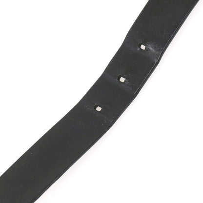 【中古】グッチ GUCCI レザー ベルト ブラックxシルバー【サイズ100/40】【 状態ランクC 】【 メンズ 】