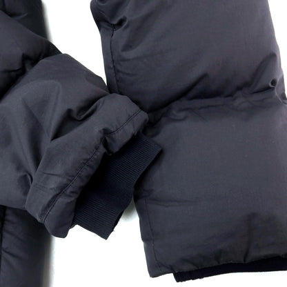 【中古】モノビ MONOBI DEFENSE DOWN JACKET フーデッド ダウンジャケット ネイビー【サイズS】【 状態ランクC 】【 メンズ 】