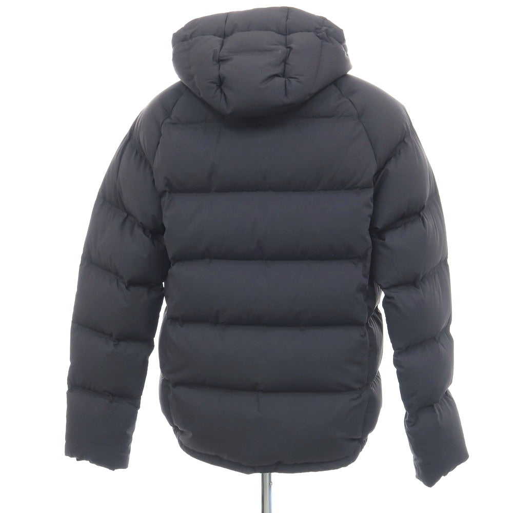 【中古】モノビ MONOBI DEFENSE DOWN JACKET フーデッド ダウンジャケット ネイビー【サイズS】【 状態ランクC 】【 メンズ 】