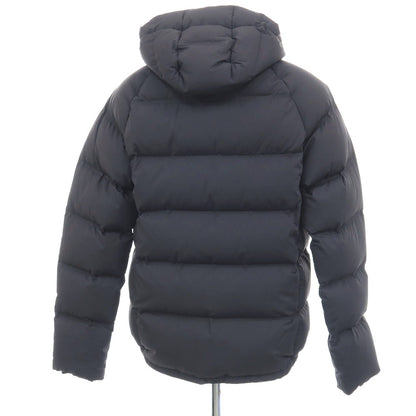 【中古】モノビ MONOBI DEFENSE DOWN JACKET フーデッド ダウンジャケット ネイビー【サイズS】【 状態ランクC 】【 メンズ 】
