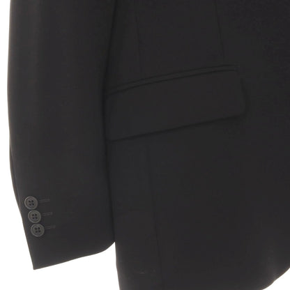 【中古】グリーンレーベルリラクシング green label relaxing ポリエステル 2つボタンスーツ ブラック【サイズL/L/XL】【 状態ランクB 】【 メンズ 】