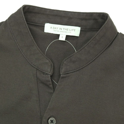 【中古】ア デイ イン ザ ライフ ユナイテッドアローズ a day in the life united arrows コットン 半袖Ｔシャツ ダークグレー【サイズL】【 状態ランクB 】【 メンズ 】
