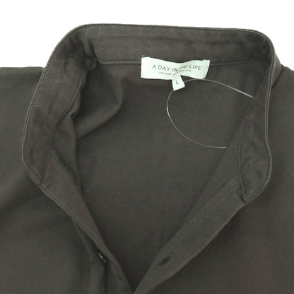 【中古】ア デイ イン ザ ライフ ユナイテッドアローズ a day in the life united arrows コットン 半袖Ｔシャツ ダークグレー【サイズL】【 状態ランクB 】【 メンズ 】