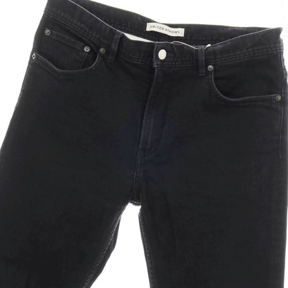 【中古】ユナイテッドアローズ UNITED ARROWS ストレッチ コットン デニムパンツ ブラック【サイズL】【 状態ランクB 】【 メンズ 】