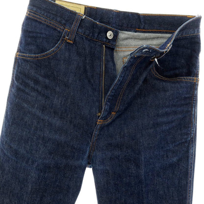 【中古】セブン バイ セブン SEVEN BY SEVEN コットン セミフレアシルエット デニムパンツ ジーンズ ネイビー【サイズM】【 状態ランクC 】【 メンズ 】
