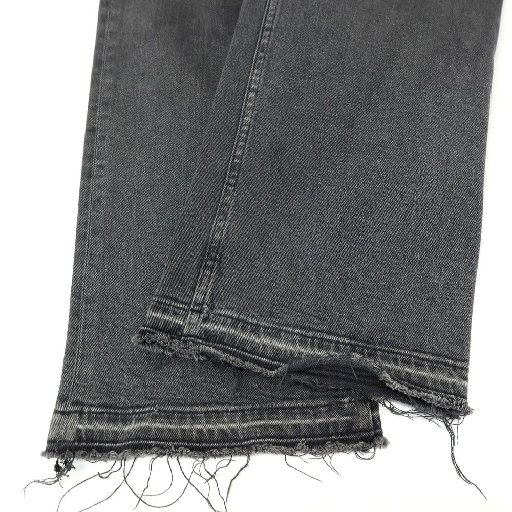 【中古】ユナイテッドアローズ UNITED ARROWS ストレッチ コットン デニムパンツ ジーンズ グレーブラック【サイズM】【 状態ランクC 】【 メンズ 】