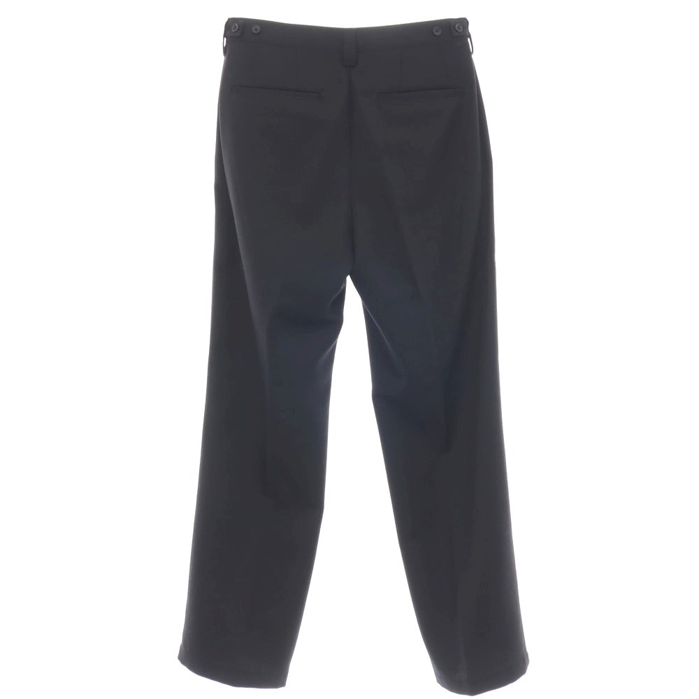 【中古】ユナイテッドアローズ UNITED ARROWS ポリエステルウール カジュアルスラックスパンツ ブラック【サイズS】【 状態ランクB 】【 メンズ 】