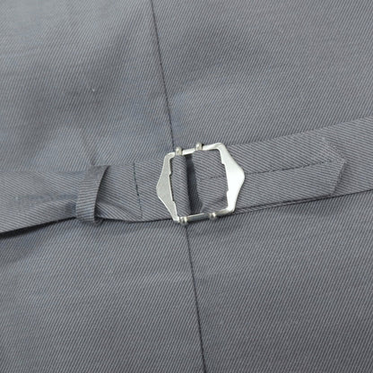 【中古】リングヂャケット RING JACKET ウールリネンシルク ドレス系ジレ ベスト グレー系【サイズ46】【 状態ランクB 】【 メンズ 】