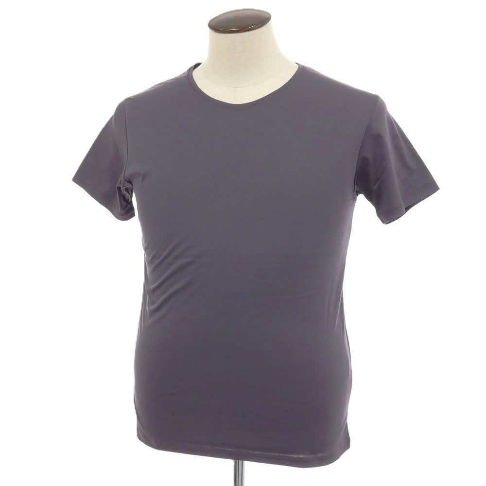【中古】ヴェイル veil コットン クルーネック 半袖Ｔシャツ パープルグレー【サイズ3】【 状態ランクA 】【 メンズ 】