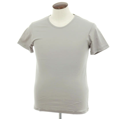【中古】ヴェイル veil コットン クルーネック 半袖Ｔシャツ グレー系【サイズ3】【 状態ランクA 】【 メンズ 】