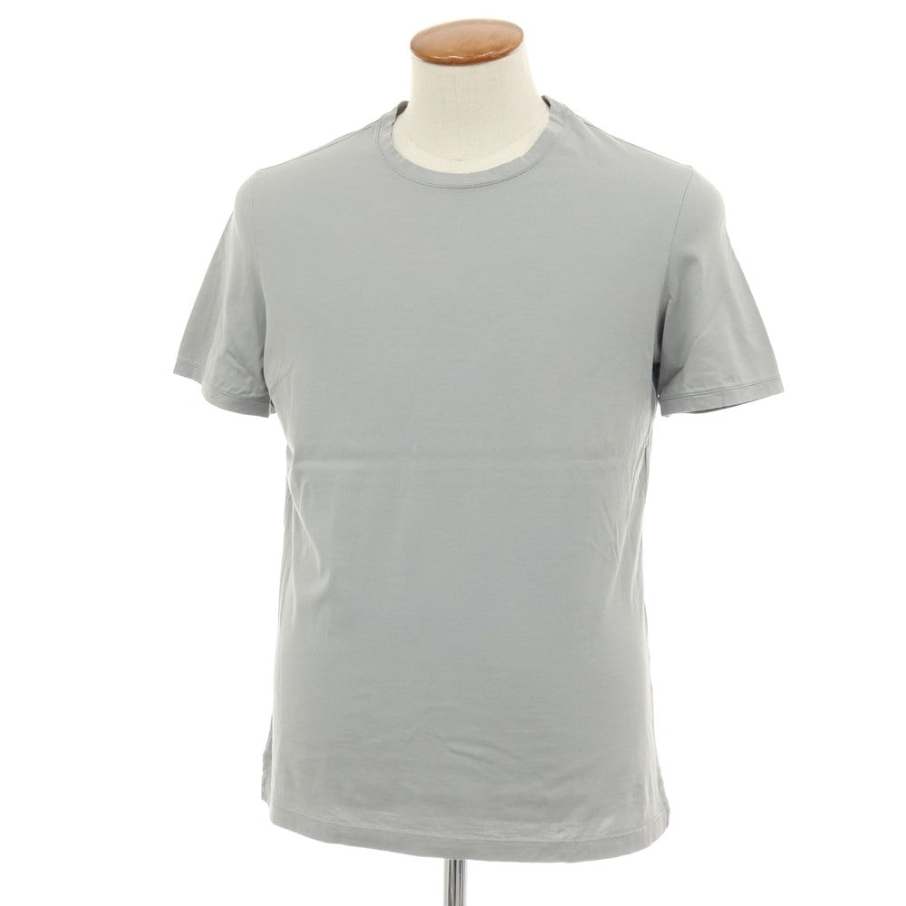 【中古】ジレリブルーニ Girelli Bruni コットン クルーネック 半袖Ｔシャツ グレー系【サイズ48】【 状態ランクB 】【 メンズ 】
