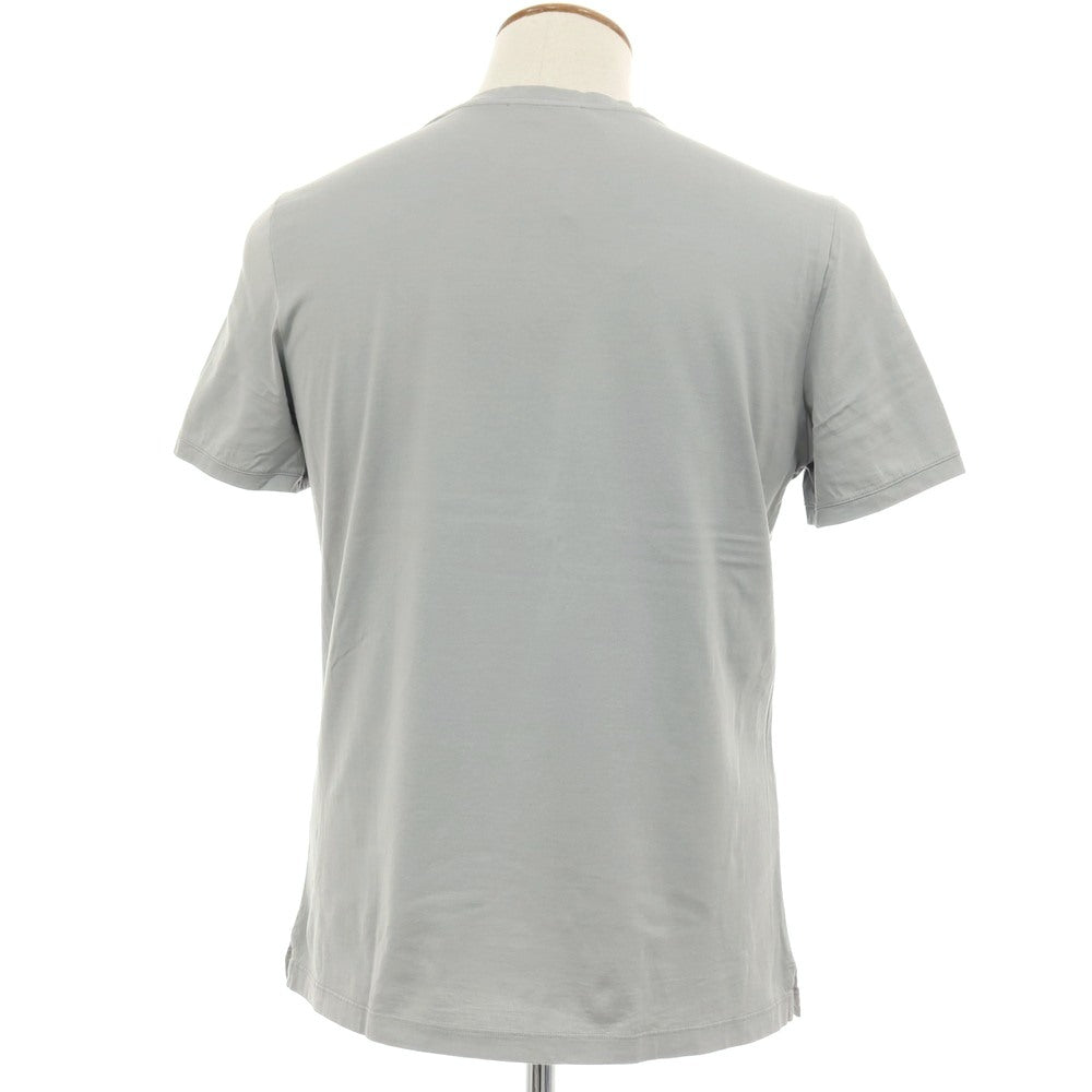 【中古】ジレリブルーニ Girelli Bruni コットン クルーネック 半袖Ｔシャツ グレー系【サイズ48】【 状態ランクB 】【 メンズ 】
