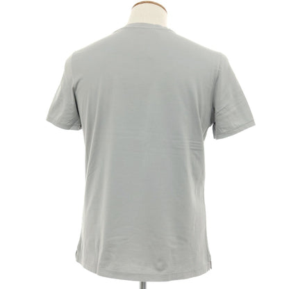 【中古】ジレリブルーニ Girelli Bruni コットン クルーネック 半袖Ｔシャツ グレー系【サイズ48】【 状態ランクB 】【 メンズ 】