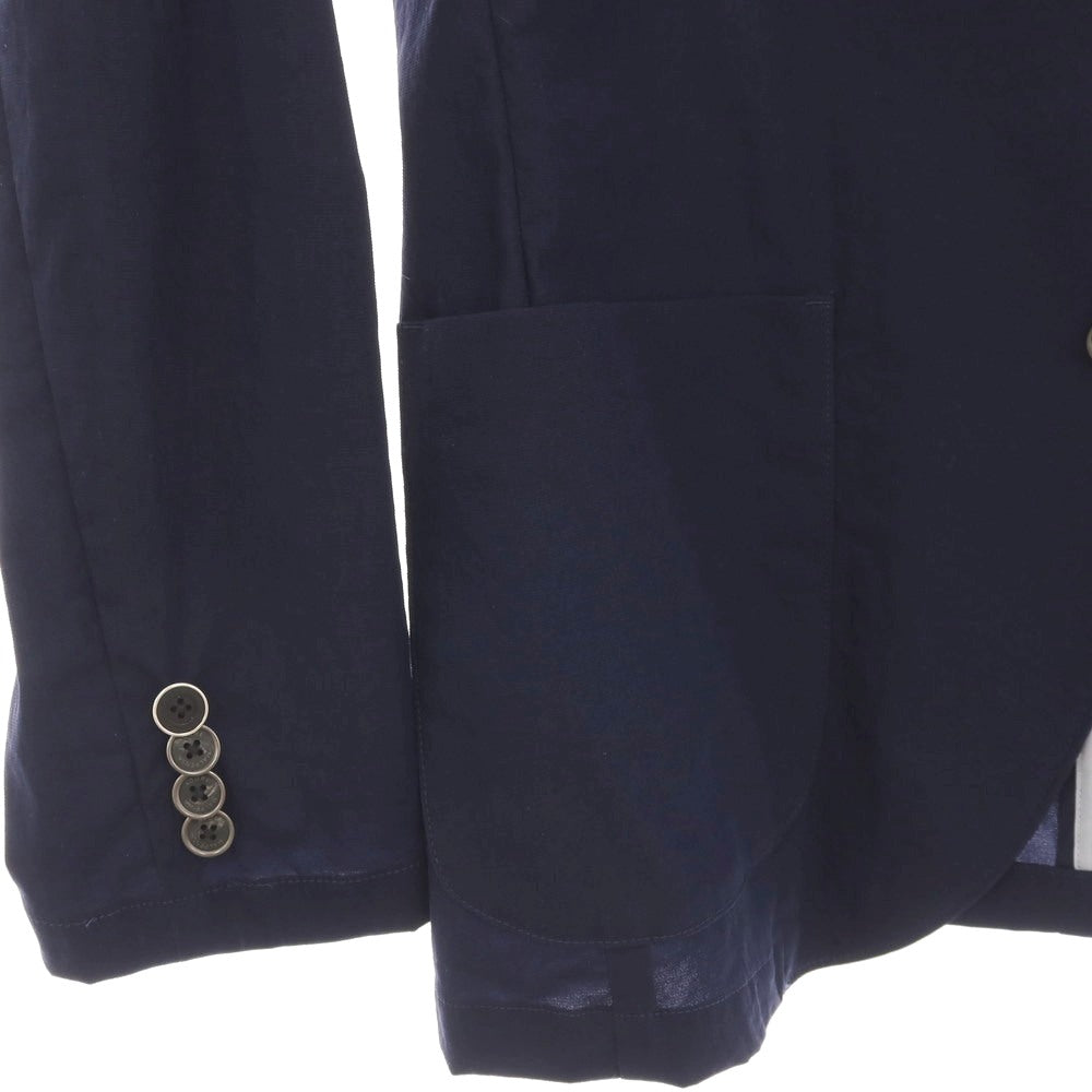 【中古】アウール AOURE ストレッチ ナイロン 2B カジュアルジャケット ネイビー【サイズM】【 状態ランクB 】【 メンズ 】