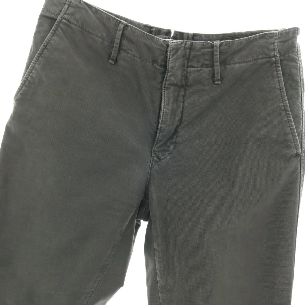 【中古】インコテックス スラックス INCOTEX SLACKS コットンポリウレタン カジュアルスラックスパンツ グレー【サイズ32】【 状態ランクB 】【 メンズ 】