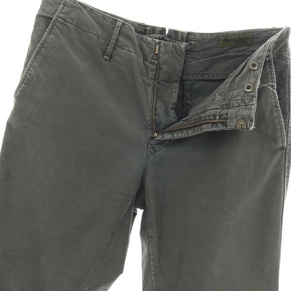 【中古】インコテックス スラックス INCOTEX SLACKS コットンポリウレタン カジュアルスラックスパンツ グレー【サイズ32】【 状態ランクB 】【 メンズ 】