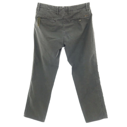 【中古】インコテックス スラックス INCOTEX SLACKS コットンポリウレタン カジュアルスラックスパンツ グレー【サイズ32】【 状態ランクB 】【 メンズ 】